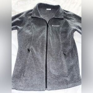 Columbia Women's Charcoal Fleece Jacket